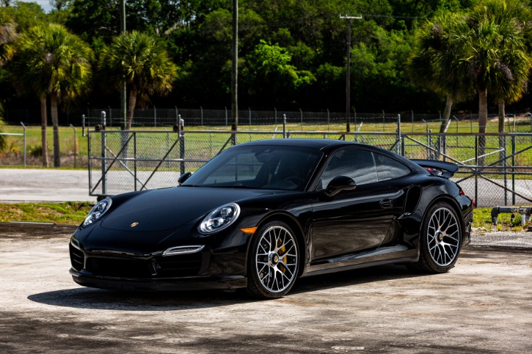 Used 2014 Porsche 911 Turbo S for sale Sold at McLaren Orlando LLC in Titusville FL 32780 3