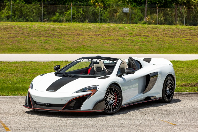 Used 2016 McLaren 675LT Spider for sale Sold at McLaren Orlando LLC in Titusville FL 32780 2