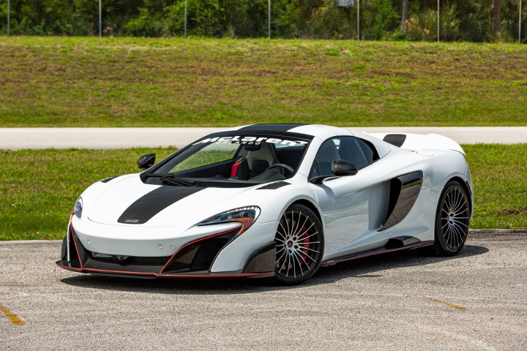 Used 2016 McLaren 675LT Spider for sale Sold at McLaren Orlando LLC in Titusville FL 32780 1