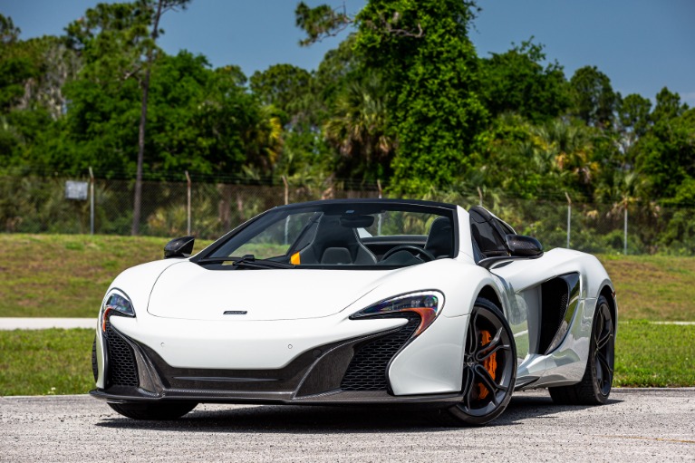 Used 2016 McLaren 650S Spider for sale Sold at McLaren Orlando LLC in Titusville FL 32780 1