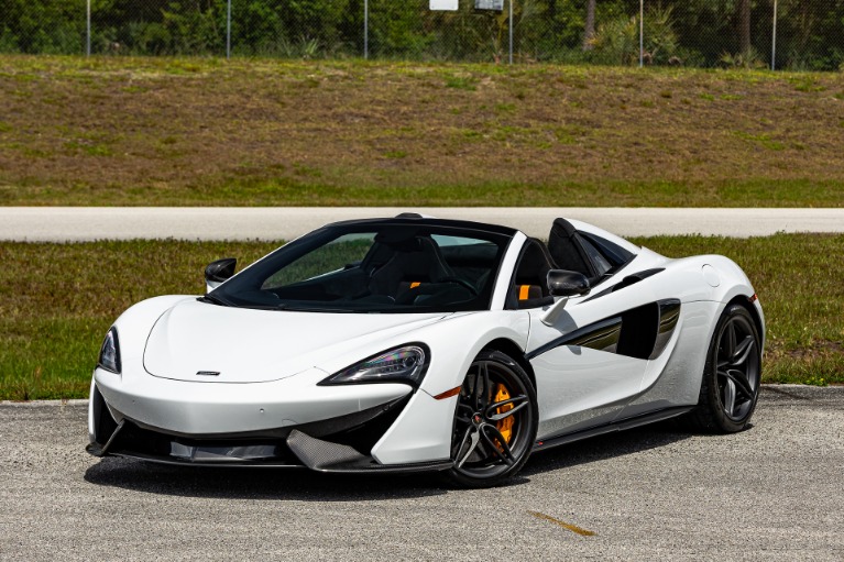 Used 2018 McLaren 570S Spider for sale Sold at McLaren Orlando LLC in Titusville FL 32780 1