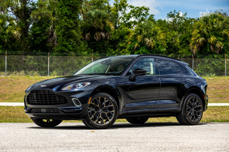 Used 2021 Aston Martin DBX for sale Sold at McLaren Orlando LLC in Titusville FL 32780 3