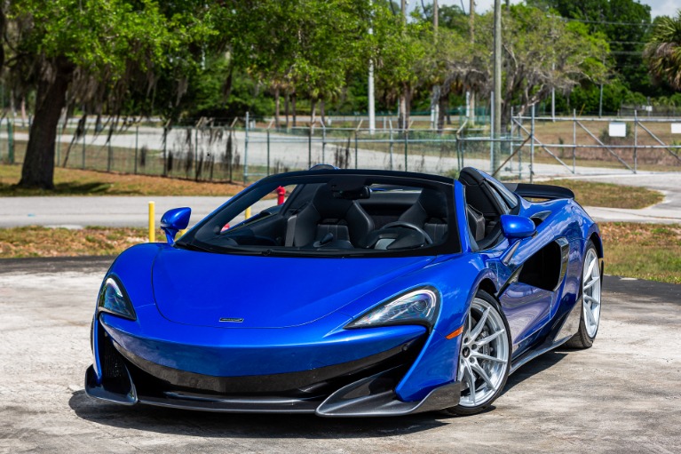 Used 2020 McLaren 600LT Spider Base for sale Sold at McLaren Orlando LLC in Winter Park FL 32789 3