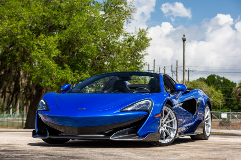 Used 2020 McLaren 600LT Spider Base for sale Sold at McLaren Orlando LLC in Winter Park FL 32789 4