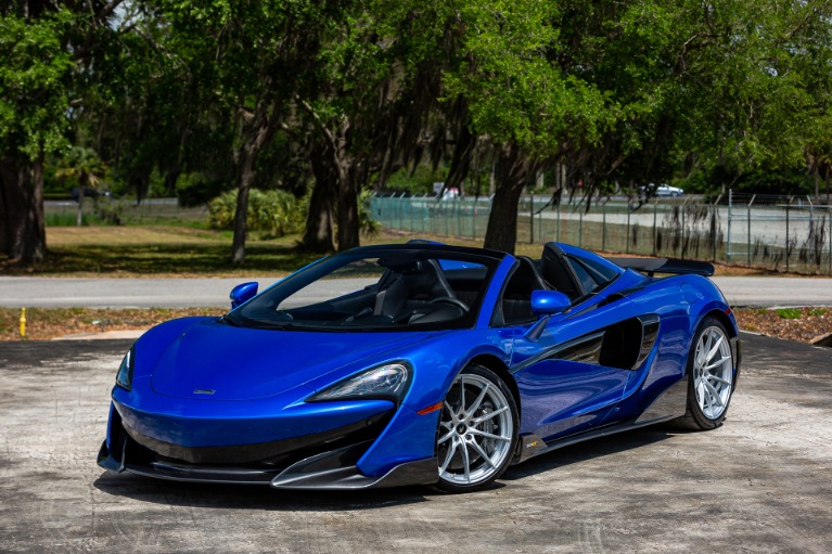 Used 2020 McLaren 600LT Spider Base for sale Sold at McLaren Orlando LLC in Titusville FL 32780 1