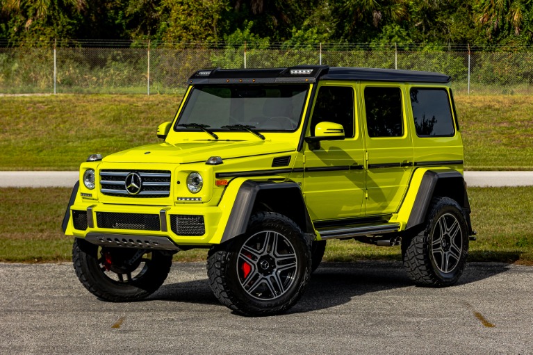 Used 2017 Mercedes-Benz G-Class G 550 4x4 Squared for sale Sold at McLaren Orlando LLC in Titusville FL 32780 2