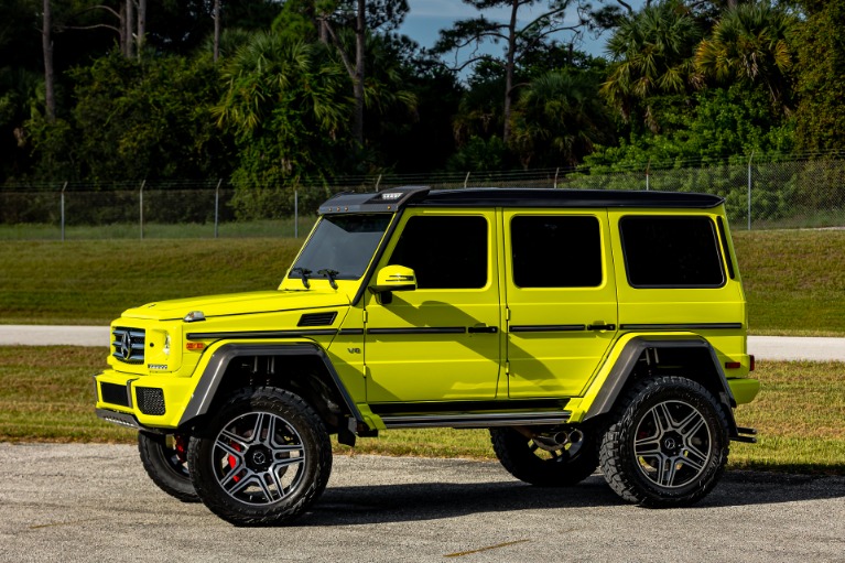 Used 2017 Mercedes-Benz G-Class G 550 4x4 Squared for sale Sold at McLaren Orlando LLC in Titusville FL 32780 3