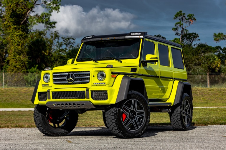 Used 2017 Mercedes-Benz G-Class G 550 4x4 Squared for sale Sold at McLaren Orlando LLC in Titusville FL 32780 1