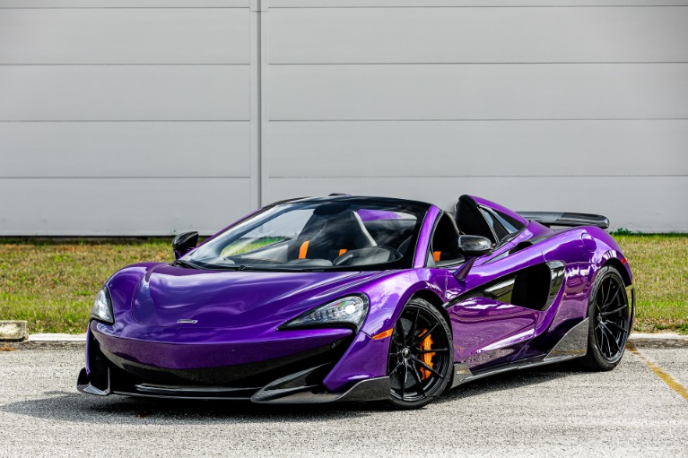 Used 2020 McLaren 600LT Spider for sale $269,770 at McLaren Orlando LLC in Titusville FL 32780 4