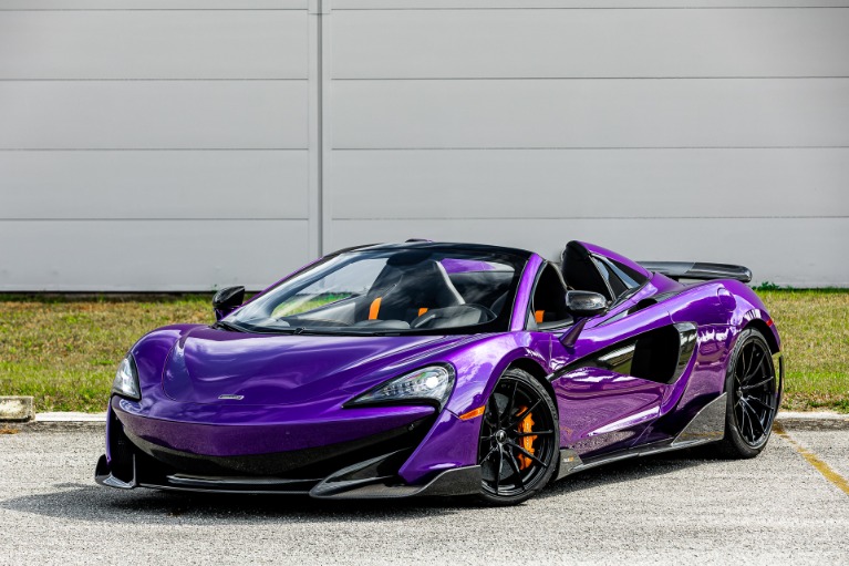 Used 2020 McLaren 600LT Spider for sale Sold at McLaren Orlando LLC in Titusville FL 32780 4