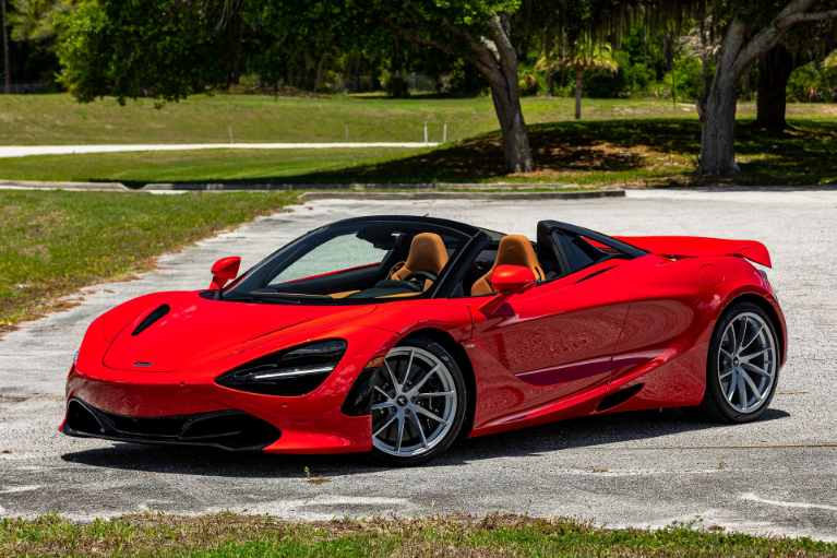 Used 2022 McLaren 720S Spider Luxury for sale Sold at McLaren Orlando LLC in Titusville FL 32780 1