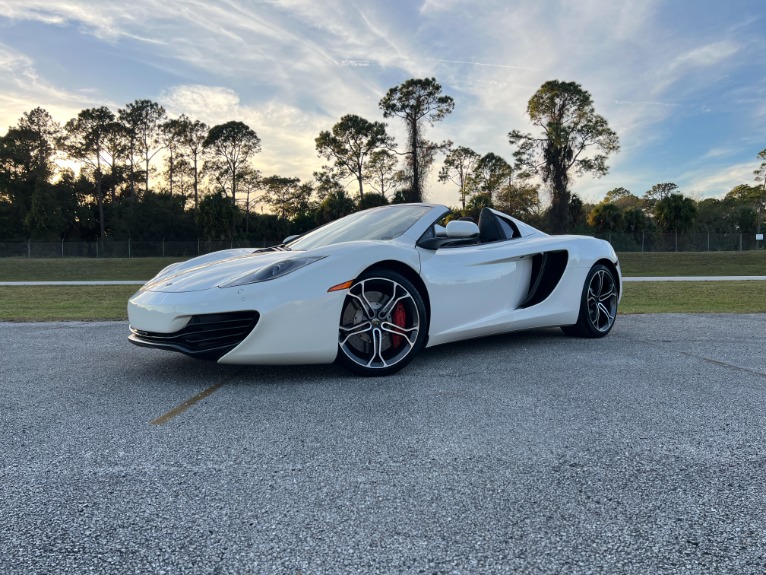 Used 2013 McLaren MP4-12C Spider for sale Sold at McLaren Orlando LLC in Titusville FL 32780 1