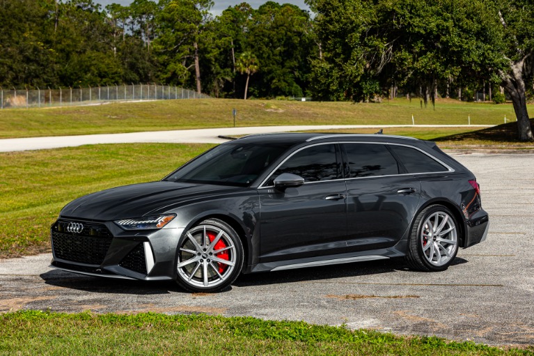 Used 2021 Audi RS 6 Avant 4.0T quattro Avant for sale $148,880 at McLaren Orlando LLC in Titusville FL 32780 3