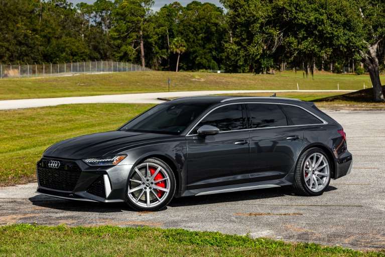 Used 2021 Audi RS 6 Avant 4.0T quattro Avant for sale Sold at McLaren Orlando LLC in Titusville FL 32780 3