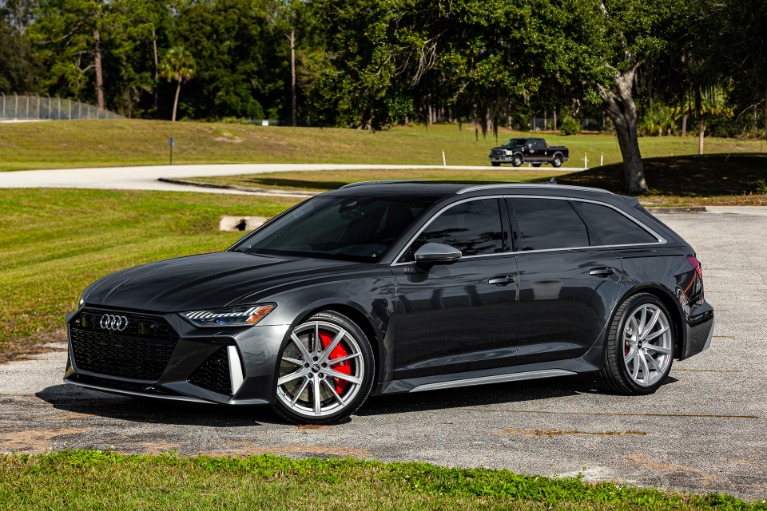 Used 2021 Audi RS 6 Avant 4.0T quattro Avant for sale Sold at McLaren Orlando LLC in Titusville FL 32780 4