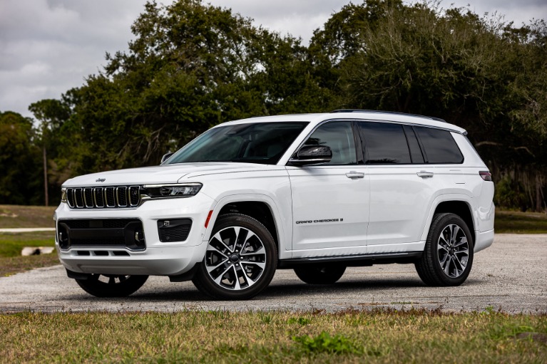 Used 2021 Jeep Grand Cherokee L Overland for sale Sold at McLaren Orlando LLC in Titusville FL 32780 1