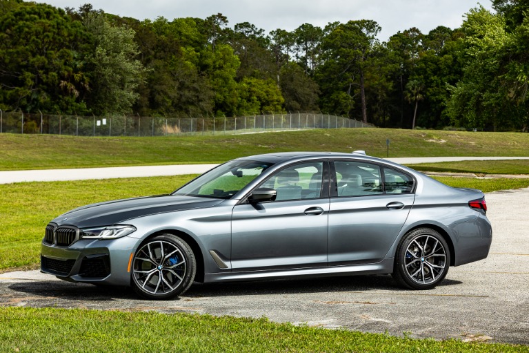 Used 2022 BMW 5 Series M550i xDrive for sale Sold at McLaren Orlando LLC in Titusville FL 32780 4