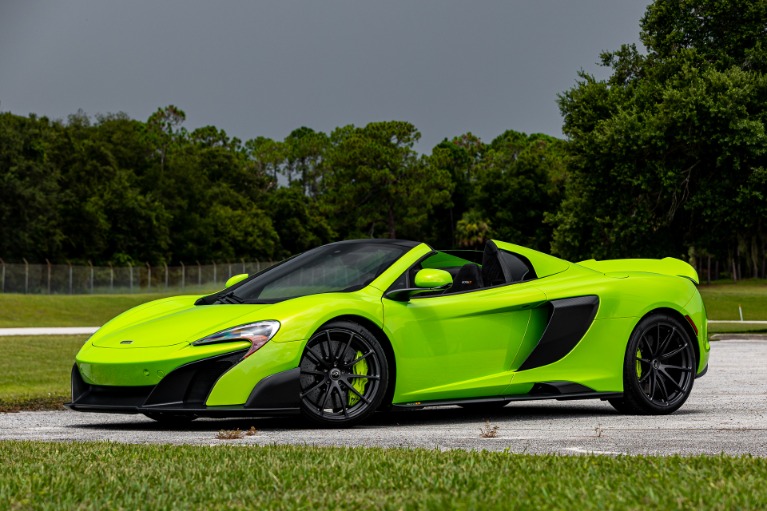 Used 2016 McLaren 675LT Spider for sale $298,880 at McLaren Orlando LLC in Titusville FL 32780 2