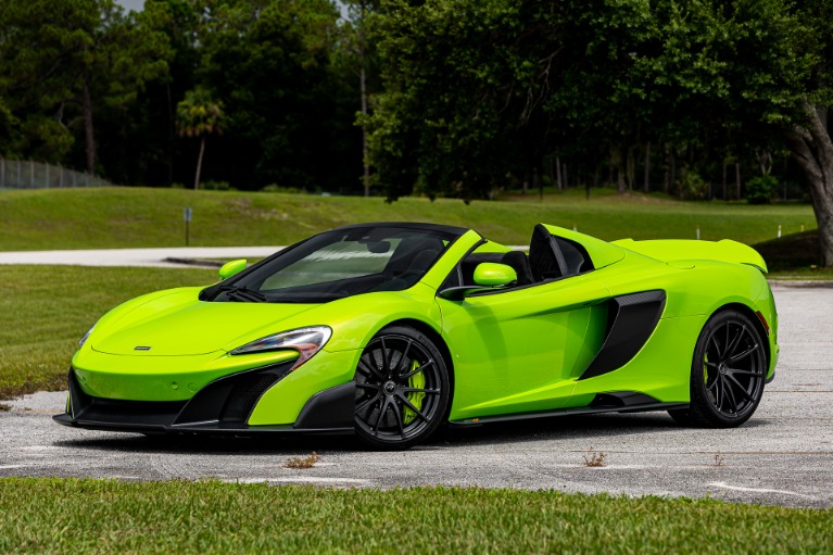 Used 2016 McLaren 675LT Spider for sale Sold at McLaren Orlando LLC in Titusville FL 32780 1