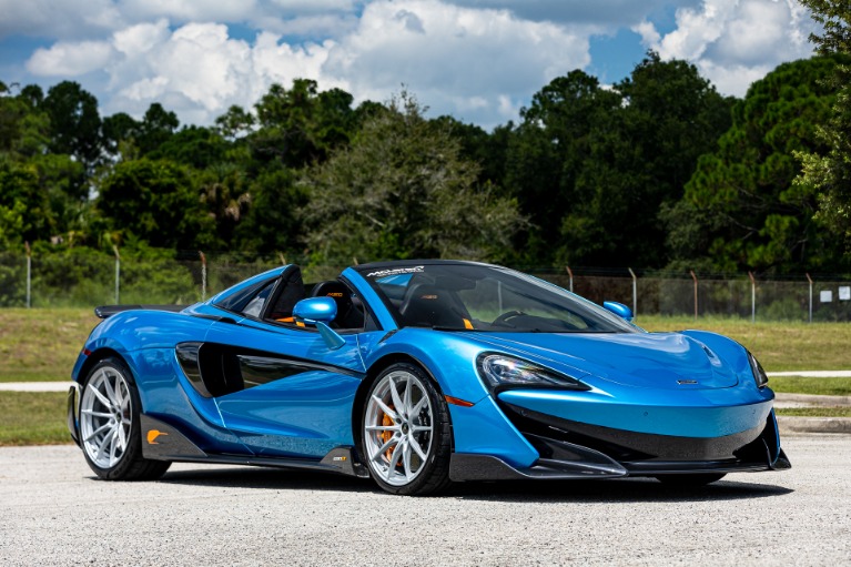 Used 2020 McLaren 600LT Spider for sale Sold at McLaren Orlando LLC in Titusville FL 32780 3