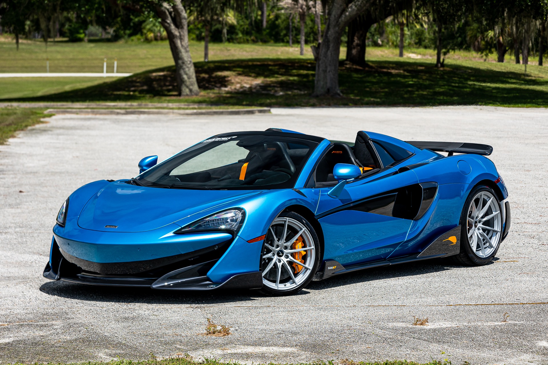 Used 2020 McLaren 600LT Spider for sale $259,880 at McLaren Orlando LLC in Titusville FL 32780 1