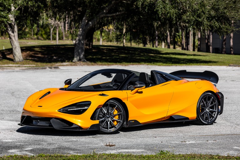 Used 2022 McLaren 765LT Spider for sale Sold at McLaren Orlando LLC in Titusville FL 32780 1