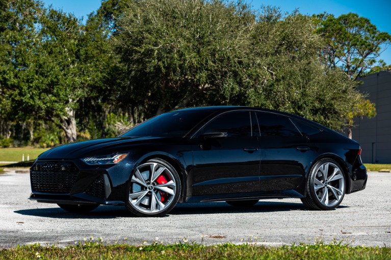 Used 2022 Audi RS 7 4.0T quattro for sale Sold at McLaren Orlando LLC in Titusville FL 32780 1