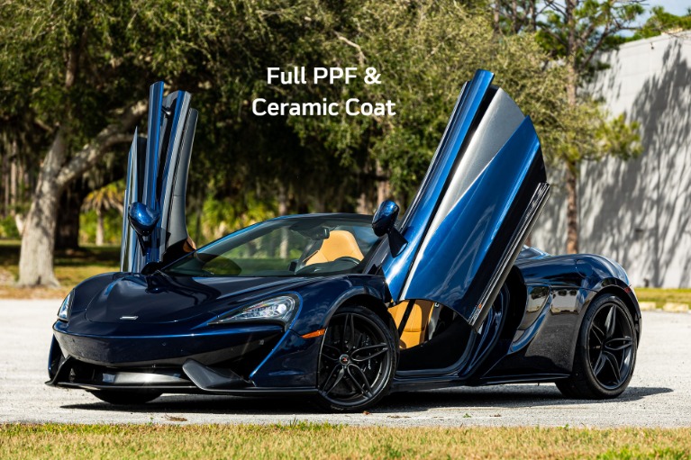 Used 2018 McLaren 570S Spider for sale Sold at McLaren Orlando LLC in Titusville FL 32780 1