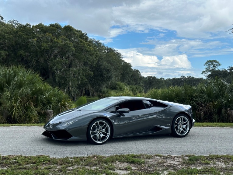 Used 2015 Lamborghini Huracan LP 610-4 for sale Sold at McLaren Orlando LLC in Titusville FL 32780 2