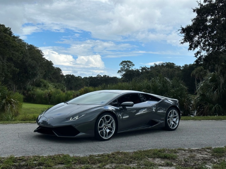 Used 2015 Lamborghini Huracan LP 610-4 for sale Sold at McLaren Orlando LLC in Titusville FL 32780 1