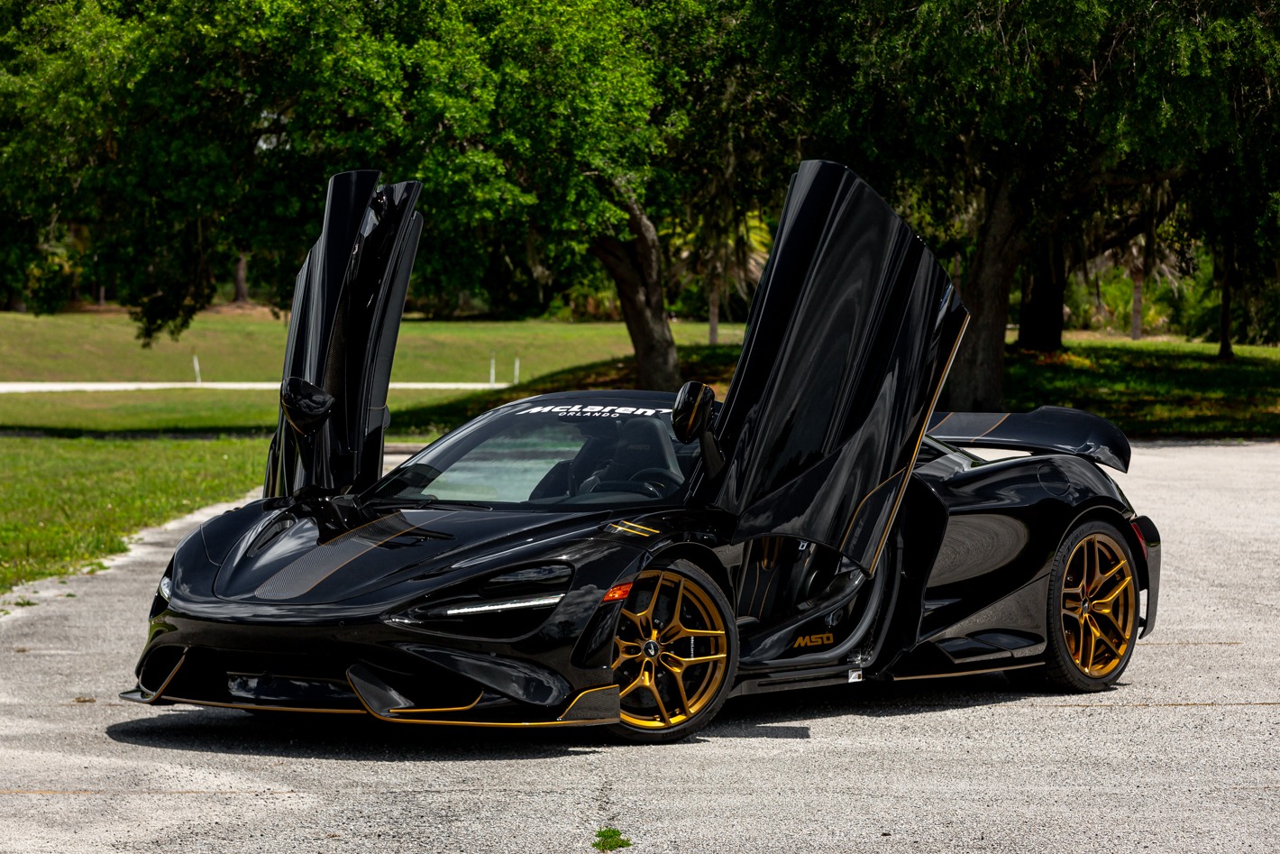 Used 2022 McLaren 765LT Spider for sale Sold at McLaren Orlando LLC in Winter Park FL 32789 1