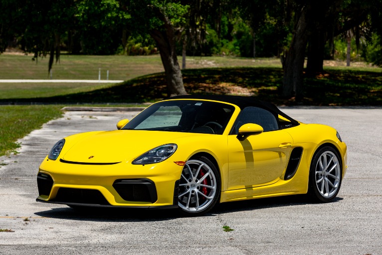 Used 2022 Porsche 718 Boxster Spyder for sale Sold at McLaren Orlando LLC in Winter Park FL 32789 2