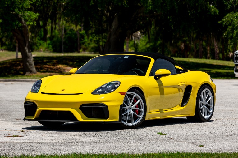 Used 2022 Porsche 718 Boxster Spyder for sale Sold at McLaren Orlando LLC in Winter Park FL 32789 3