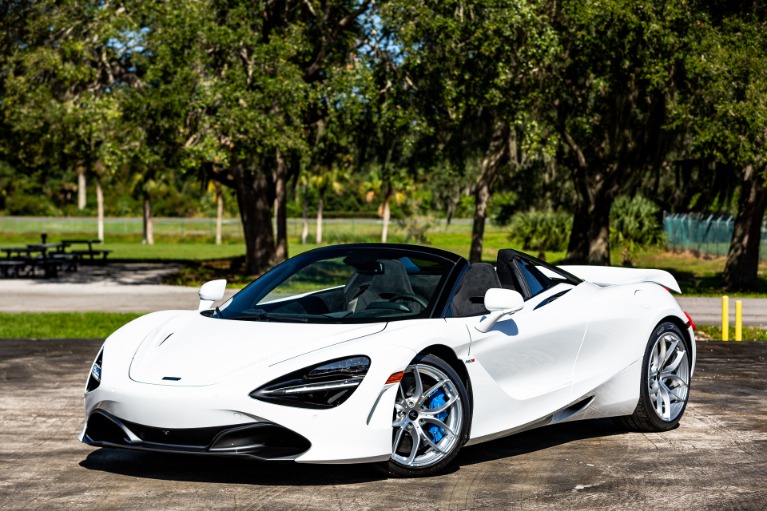 Used 2020 McLaren 720S Spider for sale Sold at McLaren Orlando LLC in Titusville FL 32780 1