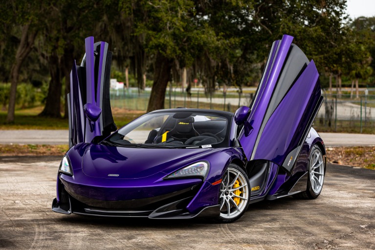 New 2020 McLaren 600LT Spider for sale Sold at McLaren Orlando LLC in Titusville FL 32780 2