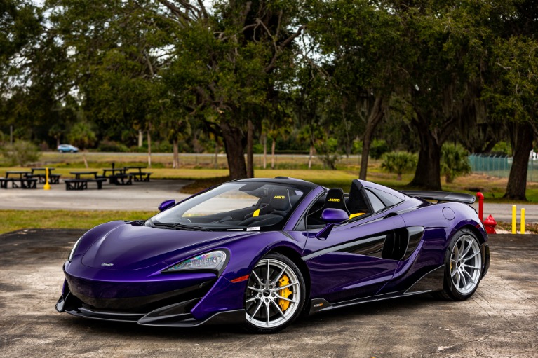 New 2020 McLaren 600LT Spider for sale Sold at McLaren Orlando LLC in Titusville FL 32780 3