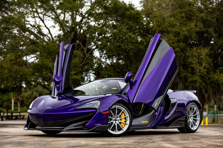 New 2020 McLaren 600LT Spider for sale Sold at McLaren Orlando LLC in Titusville FL 32780 4