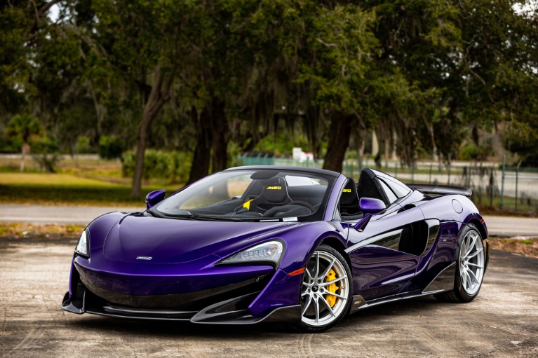 New 2020 McLaren 600LT Spider for sale Sold at McLaren Orlando LLC in Titusville FL 32780 1