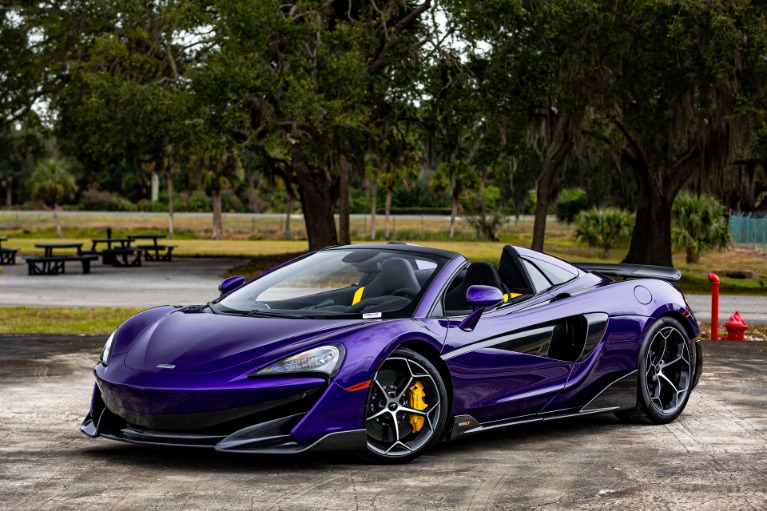 New 2020 McLaren 600LT Spider for sale Sold at McLaren Orlando LLC in Titusville FL 32780 3