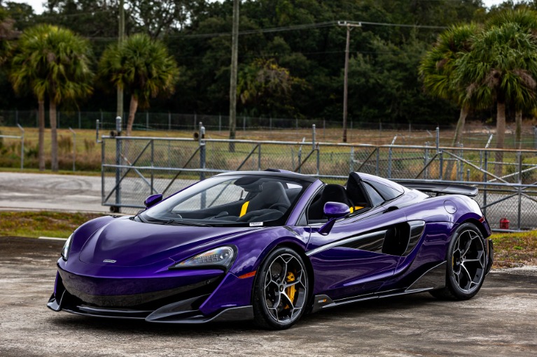 New 2020 McLaren 600LT Spider for sale Sold at McLaren Orlando LLC in Titusville FL 32780 1