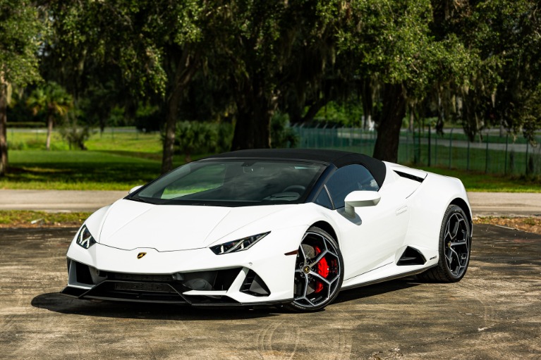 Used 2020 Lamborghini Huracan LP 640-4 EVO Spyder for sale Sold at McLaren Orlando LLC in Titusville FL 32780 2