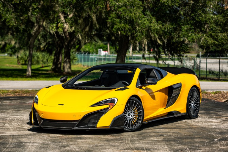 Used 2016 McLaren 675LT Spider for sale Sold at McLaren Orlando LLC in Titusville FL 32780 3