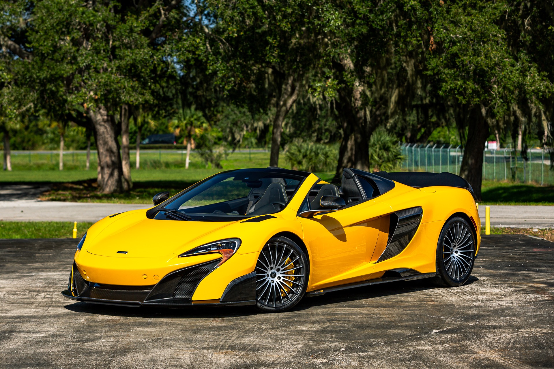 Used 2016 McLaren 675LT Spider for sale Call for price at McLaren Orlando LLC in Titusville FL 32780 1