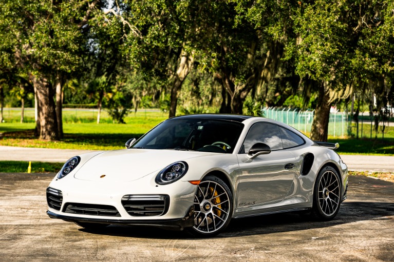 Used 2018 Porsche 911 Turbo S for sale Sold at McLaren Orlando LLC in Titusville FL 32780 1