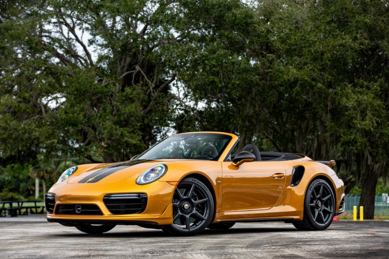 Used 2019 Porsche 911 Turbo S Cabriolet Exclusive for sale Sold at McLaren Orlando LLC in Titusville FL 32780 3