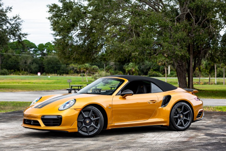 Used 2019 Porsche 911 Turbo S Cabriolet Exclusive for sale Sold at McLaren Orlando LLC in Titusville FL 32780 4