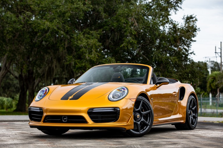 Used 2019 Porsche 911 Turbo S Cabriolet Exclusive for sale Sold at McLaren Orlando LLC in Titusville FL 32780 1