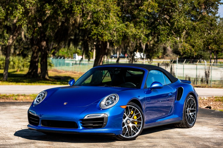 Used 2015 Porsche 911 Turbo S for sale Sold at McLaren Orlando LLC in Titusville FL 32780 2