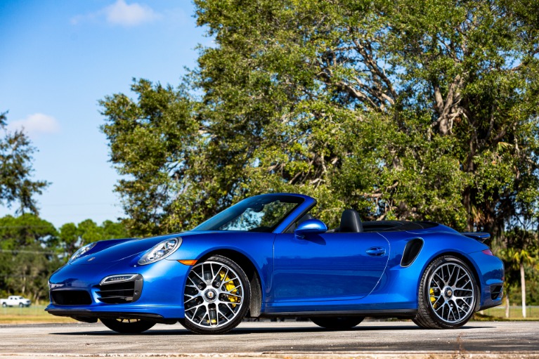 Used 2015 Porsche 911 Turbo S for sale Sold at McLaren Orlando LLC in Winter Park FL 32789 4