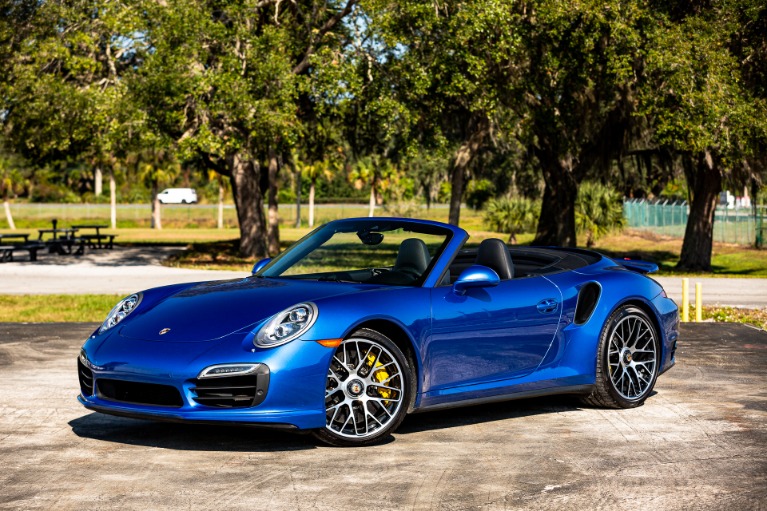 Used 2015 Porsche 911 Turbo S for sale Sold at McLaren Orlando LLC in Winter Park FL 32789 1
